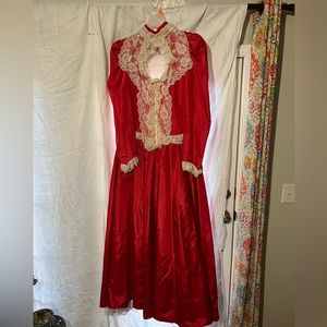 Homemade Costume Victorian Style Dress